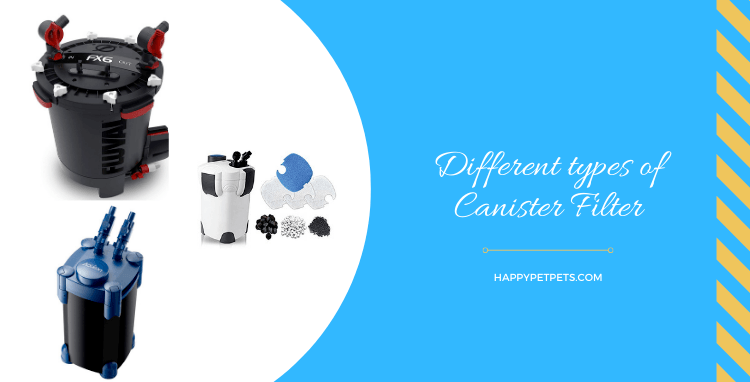 Different types of Canister Filter