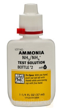 Ammonia NH3 Test Solution Bottle 37ml